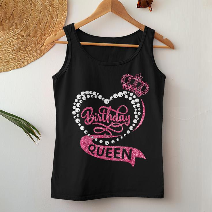 Birthday Queen Squad It's My Birthday Girls Matching Women Tank Top Unique Gifts