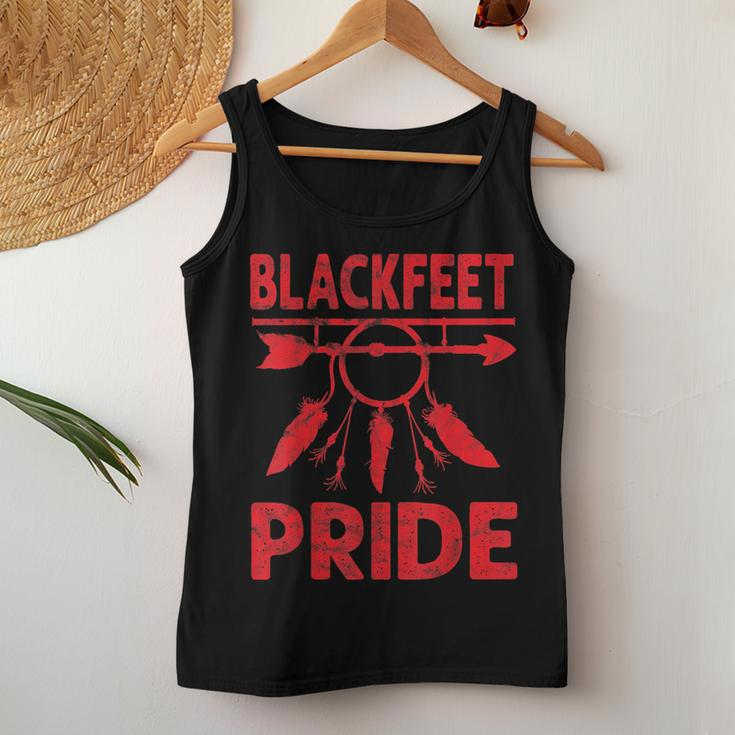 Blackfeet Pride Native American Vintage Men Women Women Tank Top Unique Gifts