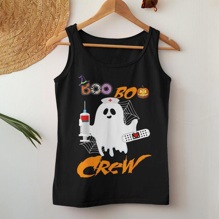 Boo Boo Crew Nurse Scrub Halloween Nurse For Women Tank Top Unique Gifts