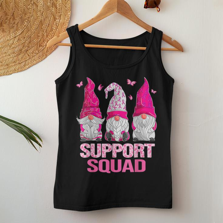 Breast Cancer Awareness For Gnomes Support Squad Women Tank Top Funny Gifts