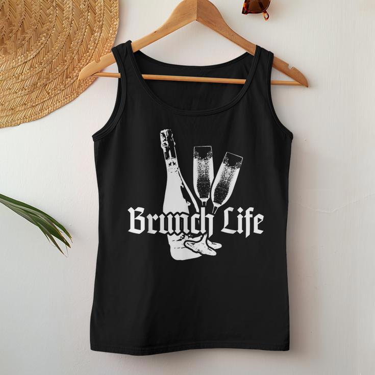 Brunch LifeFor Family Bff Drinking Women Tank Top Unique Gifts