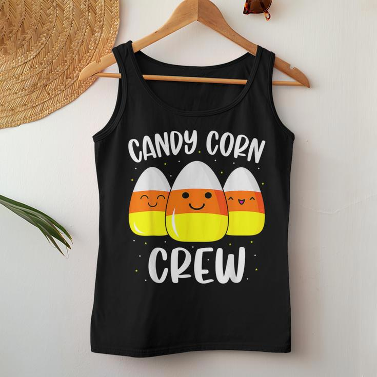 Candy Corn Crew Halloween Costume Friends Women Tank Top Funny Gifts