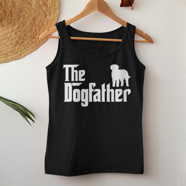 Cantabrian Water Dog Dogfather Dog Dad Women Tank Top Unique Gifts