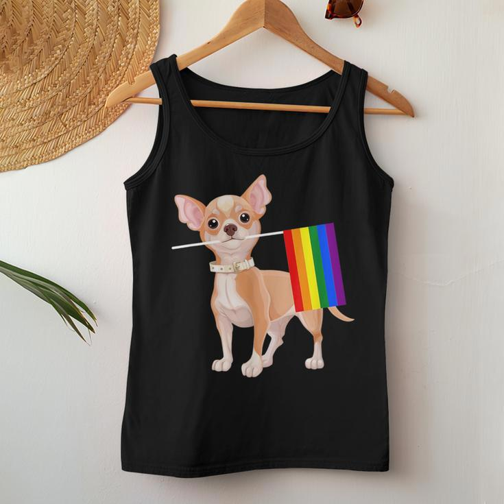 Chihuahua Lgbtq 2018 Rainbow Gay Lesbian Pride Women Tank Top Unique Gifts