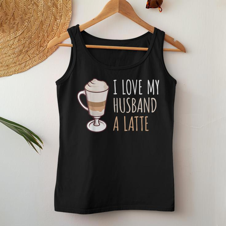 Coffee Latte Macchiato Husband Wife Women Tank Top Unique Gifts