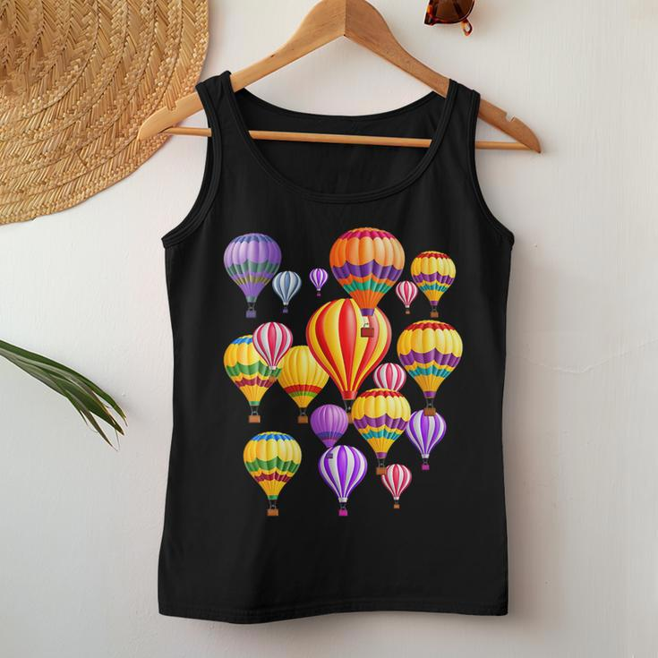 Colorful Hot Air Balloons Women Tank Top Funny Gifts