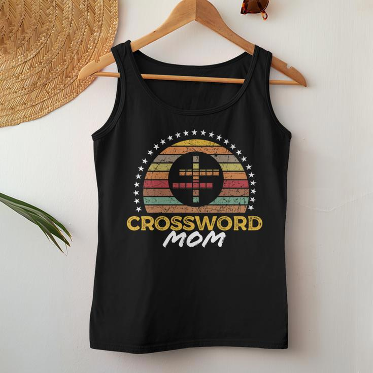 Crossword Puzzle Mom Mother Player Graphic Women Tank Top Unique Gifts