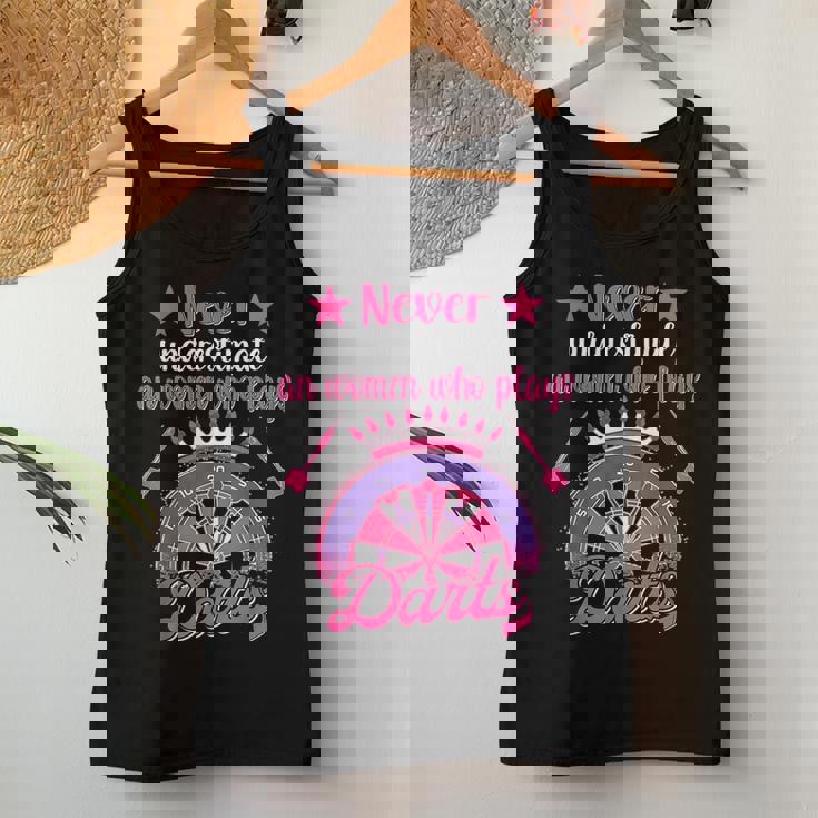 Darts Women Dartboard Girls Dart Player Darting Dart Darts Women Tank Top Unique Gifts