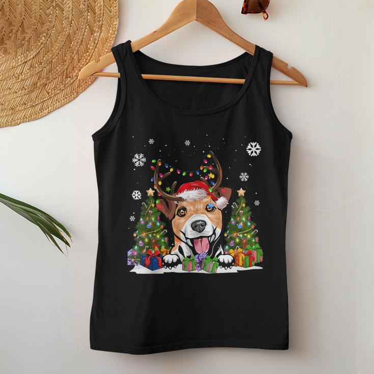 Dog Lovers Cute Jack Russell Daniel Ugly Christmas Sweater Women Tank Top Unique Gifts