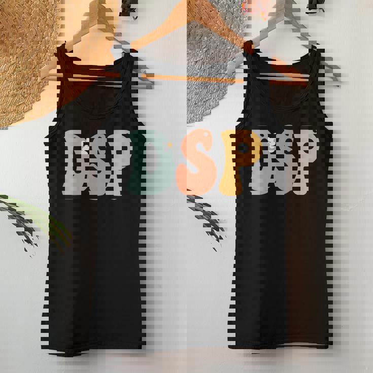 Dsp Direct Support Staff Week Groovy Appreciation Day Women Tank Top Unique Gifts