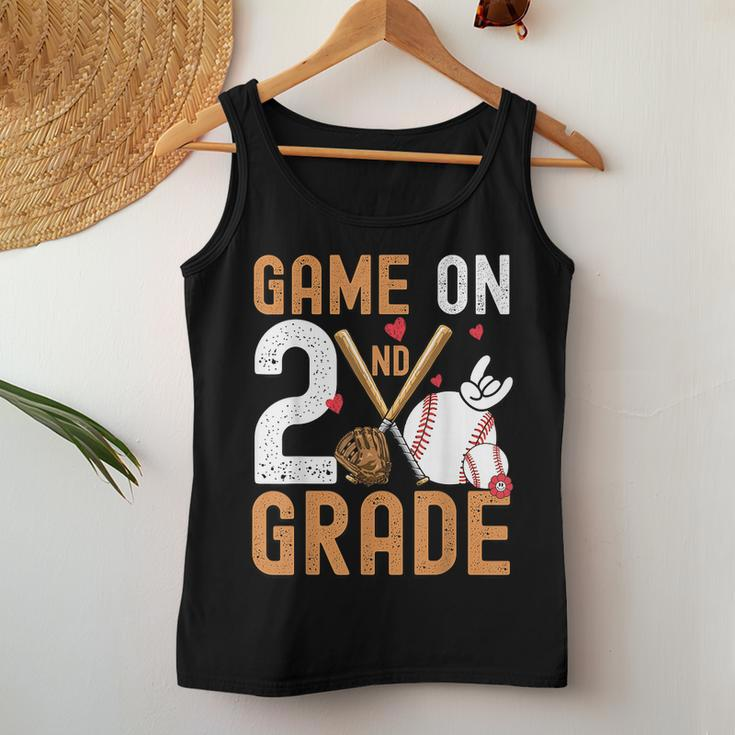 Games On 2Nd Grade First Day Of School Women Tank Top Unique Gifts