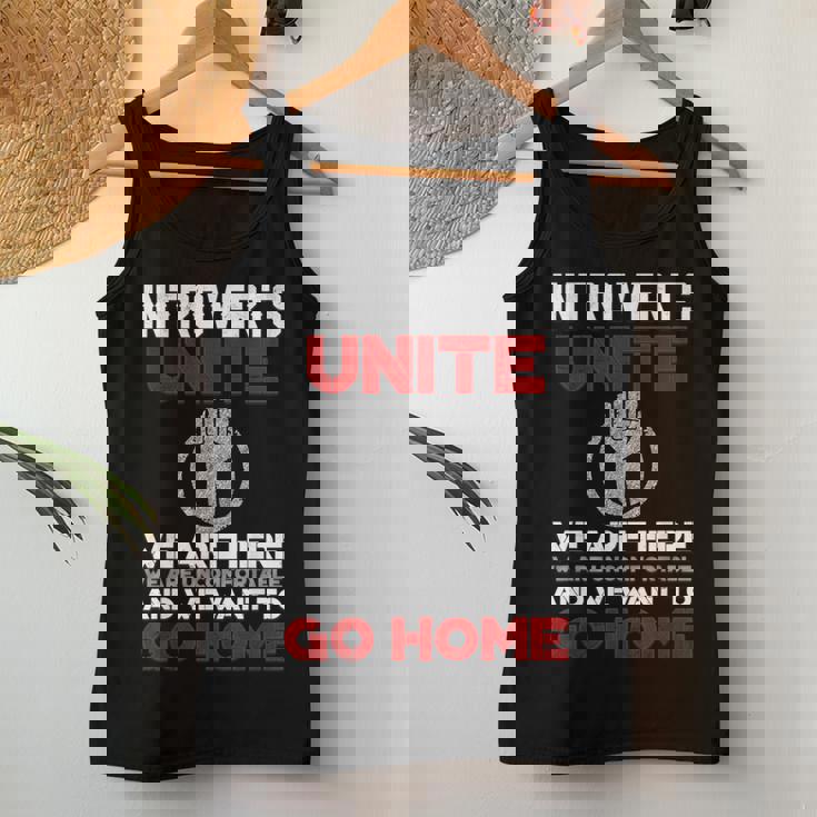Isfj Introverts Unite Anti Social For Women Women Tank Top Unique Gifts