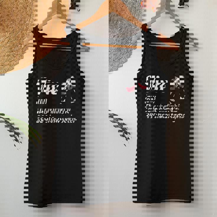 Wine The Glues Holding This 2020 Shitshow Together Women Tank Top Personalized Gifts