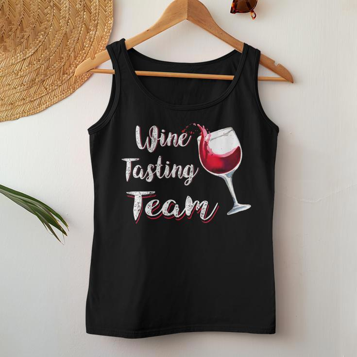 Wine Tasting Team For Need Wine Women Tank Top Funny Gifts