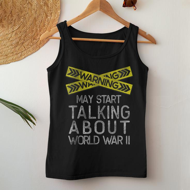 Funny World War Two Ww2 History Teacher Historian History Women Tank Top Funny Gifts