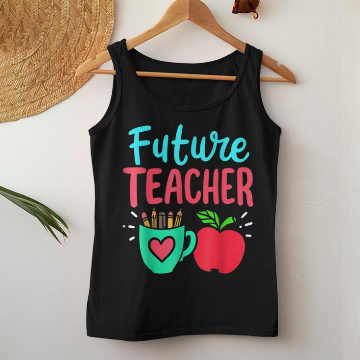 Future Teacher Education Student Women Tank Top Funny Gifts