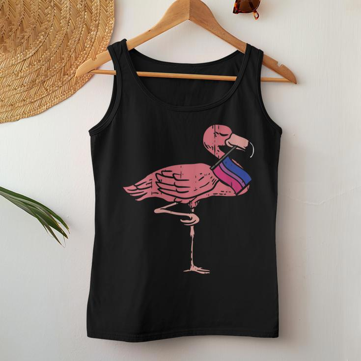 Gay Lgbt Flamingo Cute Bisexual Flag Color Bird Lover Women Tank Top Unique Gifts