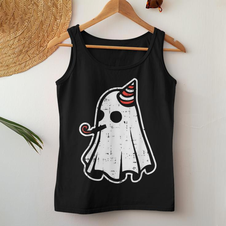 Ghost Birthday Halloween Costume Ghoul Spirit Women Tank Top Unique Gifts