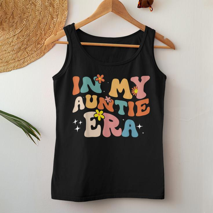 Groovy Retro In My Auntie Era Cool For Aunts Women Tank Top Unique Gifts