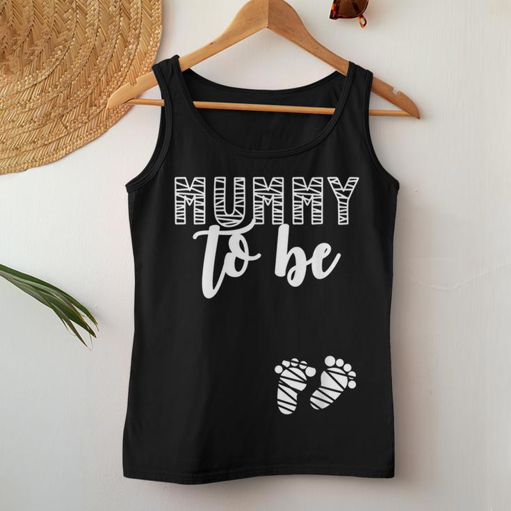 Halloween Pregnancy Announcement Mummy To Be Fall Autumn Mummy Women Tank Top Unique Gifts