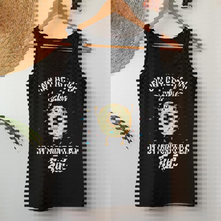 I'm Going To Be An Aunt Donut New Auntie Quote Outfit Women Tank Top Unique Gifts