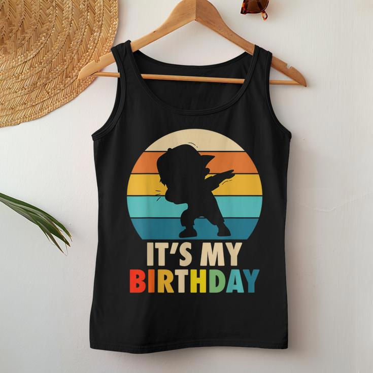 It's My Birthday For Boys Girls Dabbing Birthday Women Tank Top Unique Gifts