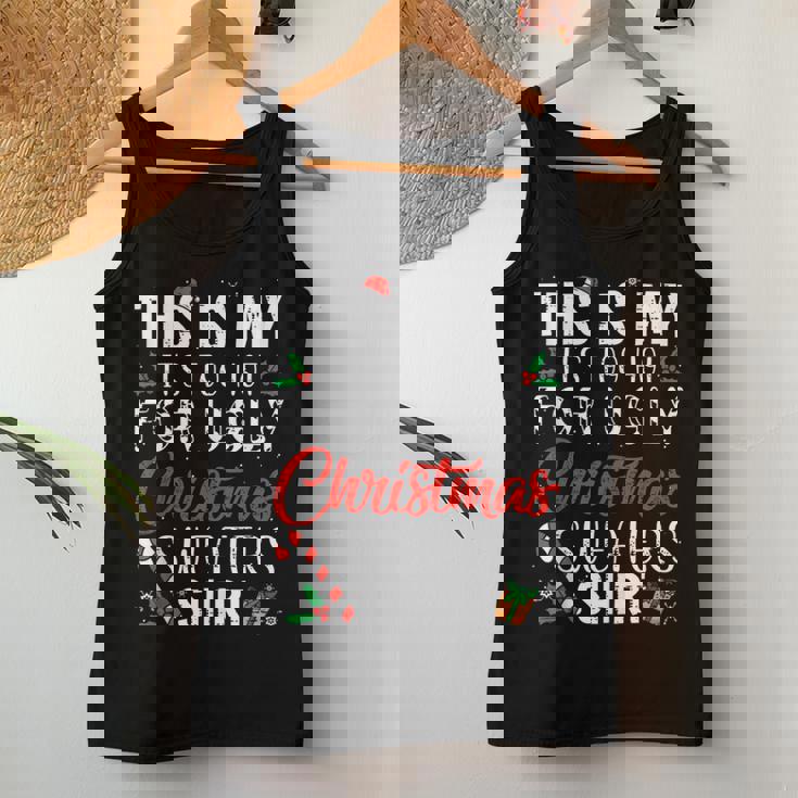 This Is My Its Too Hot For Ugly Christmas Sweaters Women Tank Top Unique Gifts