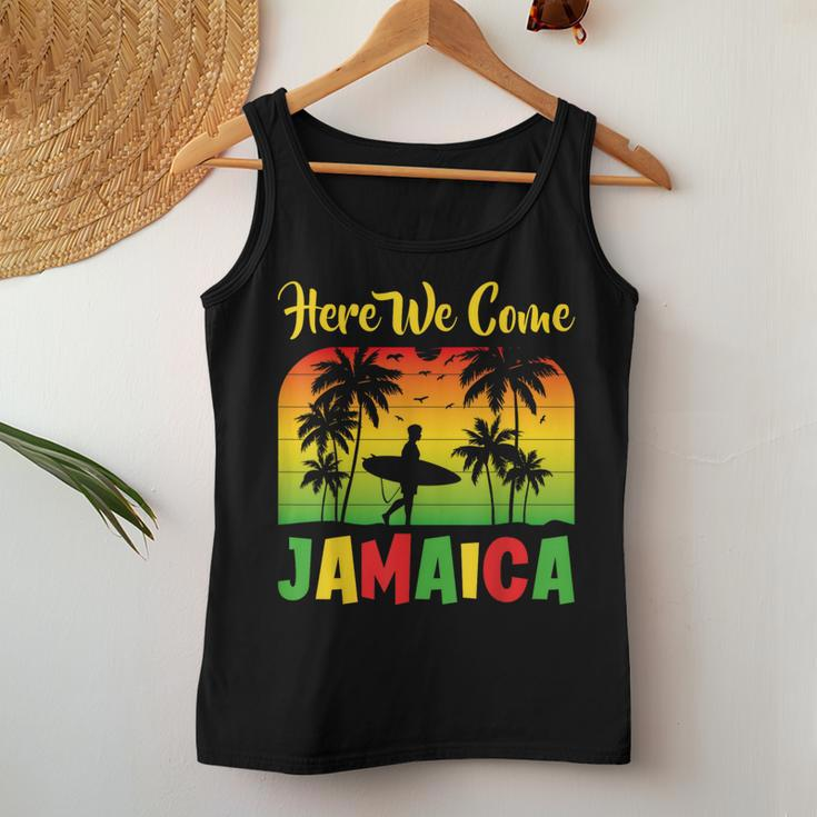 Here We Come Jamaica 2023 Summer Vacation Funny Men Women Women Tank Top Unique Gifts