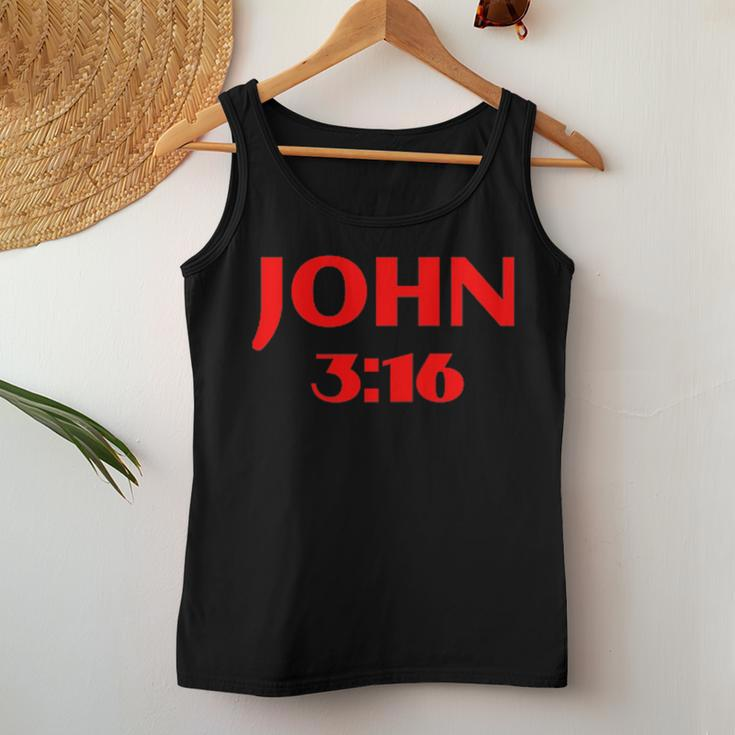 John 316 Jesus Christ Is Lord Revival Bible Christian Women Tank Top Unique Gifts
