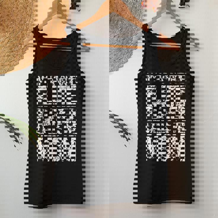 Marching Band Mom My Favorite Flute Player Calls Me Mom Women Tank Top Unique Gifts