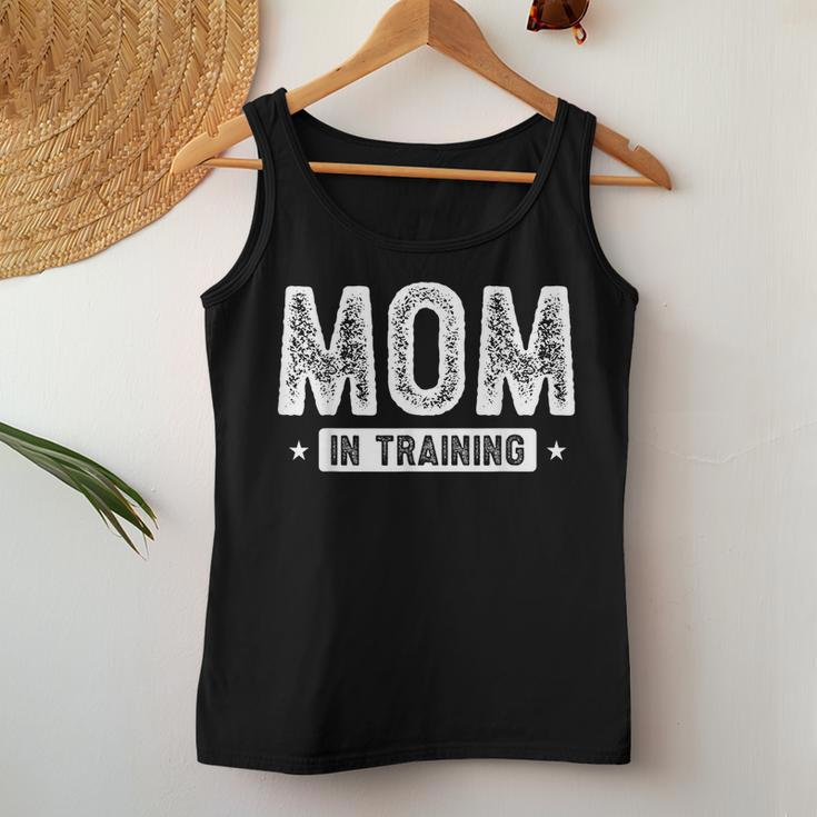 Mom In Training Pregnancy New Mother For Mom Women Tank Top Unique Gifts