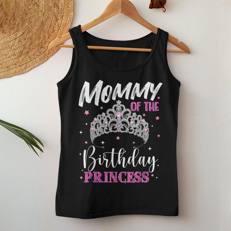 Mommy Of The Birthday Princess Girl Mama Mom Grandma Nana Women Tank Top Unique Gifts