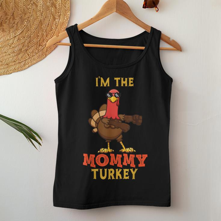 Mommy Turkey Matching Family Group Thanksgiving Women Tank Top Unique Gifts