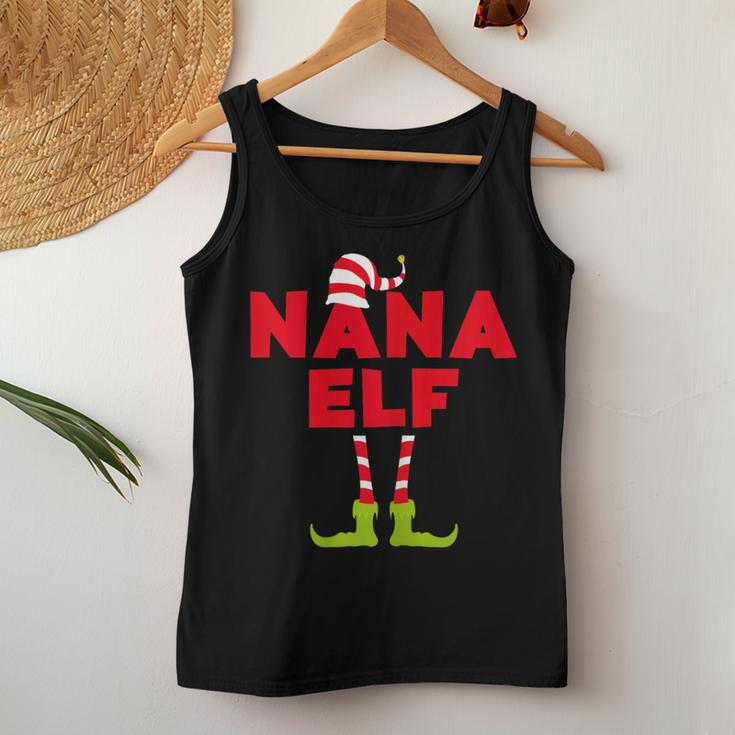 Nana Elf Matching Christmas Costume Women Tank Top Personalized Gifts