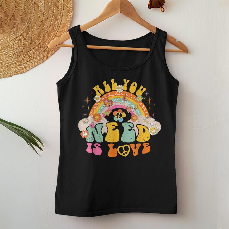 You Need Is Love Rainbow International Day Of Peace 60S 70S Women Tank Top Unique Gifts