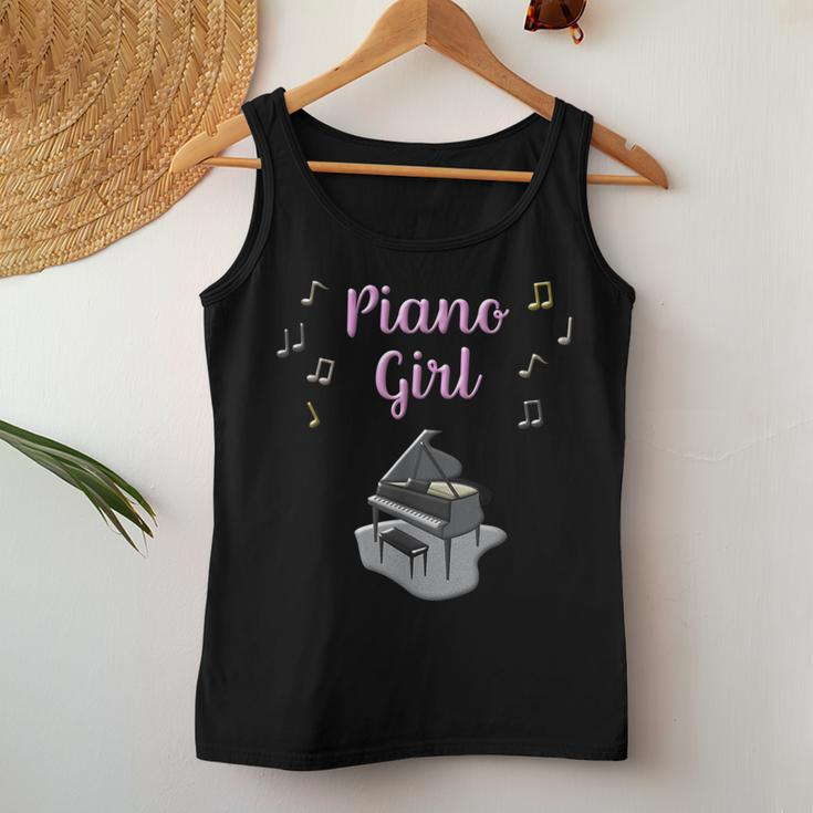 Piano Girl Piano Player Pianist Women Tank Top Unique Gifts