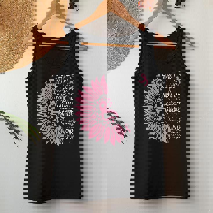 Womens Pink Breast Cancer Awareness Survivor Admire Remember Tank Top Womens Pink Breast Cancer Awareness Survivor Admire Remember Tank Top