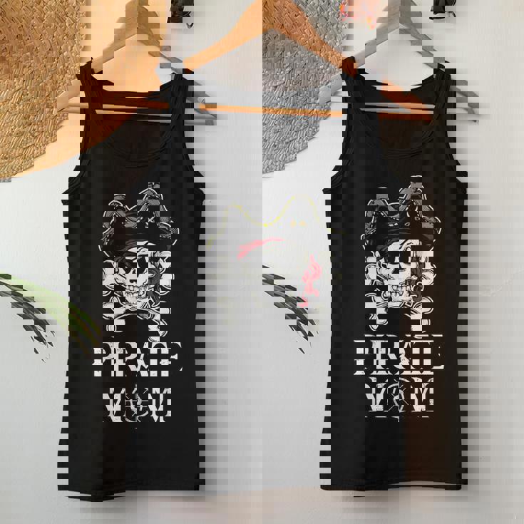Pirate Mom Funny Costume Family Matching Women Tank Top Basic Casual Daily Weekend Graphic Personalized Gifts