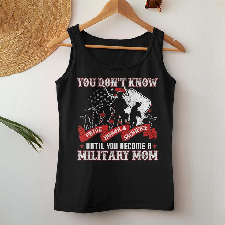 Pride Honor Sacrifice Proud Military Mom Army Mother Women Tank Top Unique Gifts