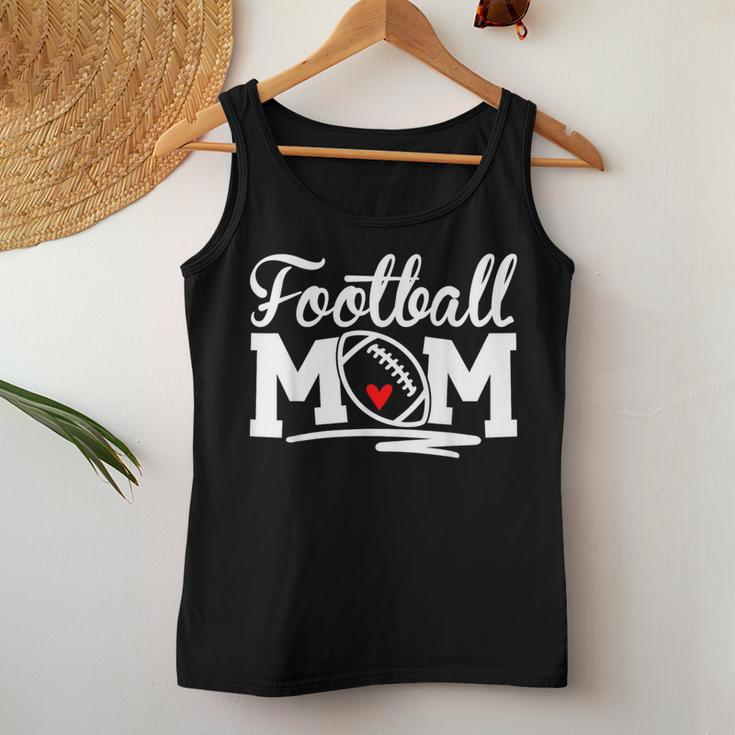 Proud Football Mom Supportive Mom Football Fun Mom For Mom Women Tank Top Unique Gifts