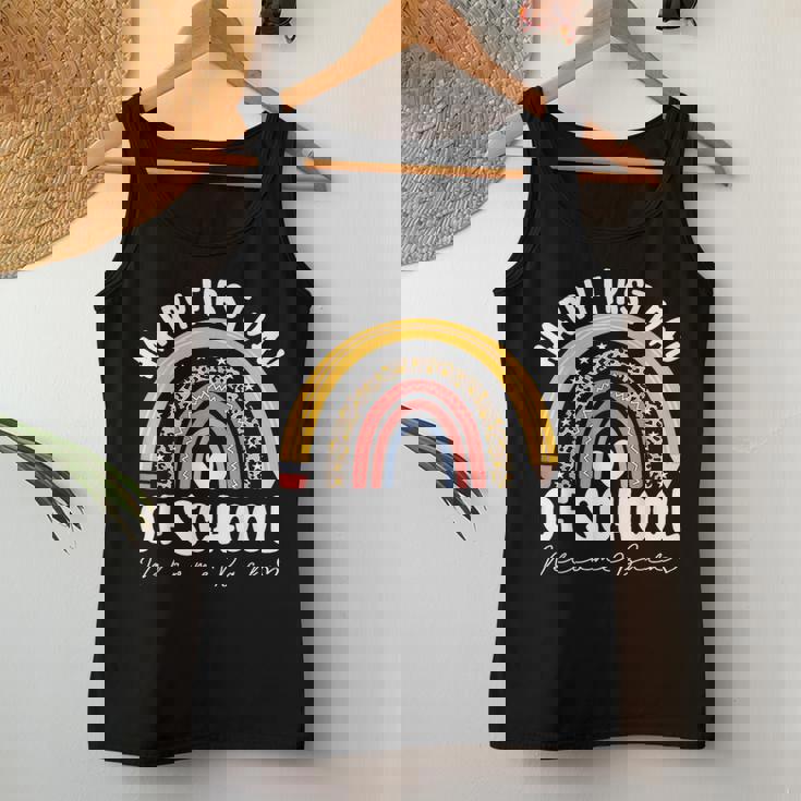 Rainbow Happy First Day Of Preschool Welcome Back To School Women Tank Top Unique Gifts