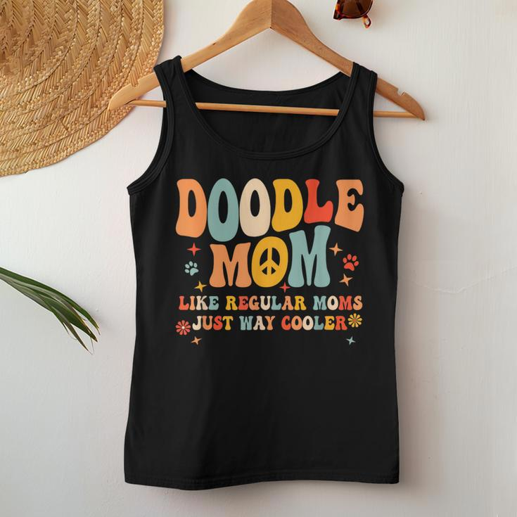 Retro Groovy Its Me The Cool Doodle Mom For Women For Mom Women Tank Top Unique Gifts