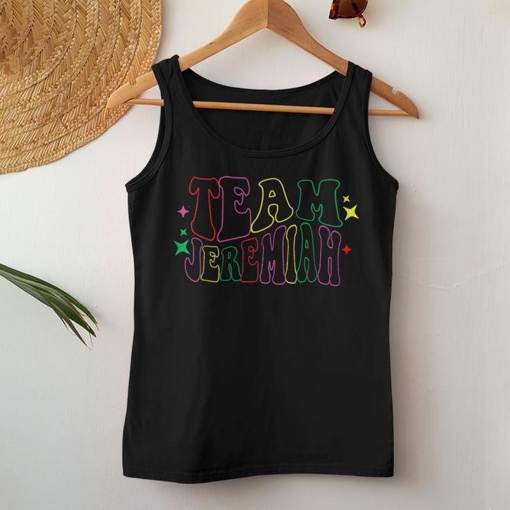 Retro Groovy Team Jeremiah Team Conrad Waves Cousins Women Tank Top Funny Gifts