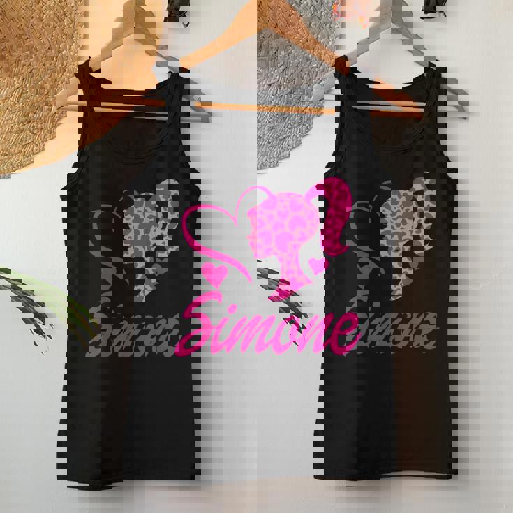 Simone First Name-D Boy Girl Baby Birth-Day Women Tank Top Unique Gifts