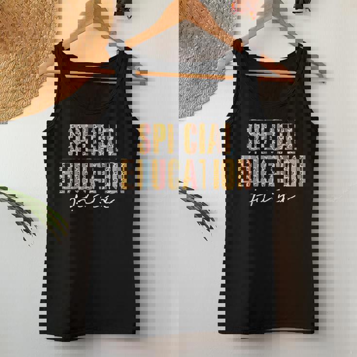 Special Education Para Teacher Paraprofessional Paraeducator Women Tank Top Unique Gifts