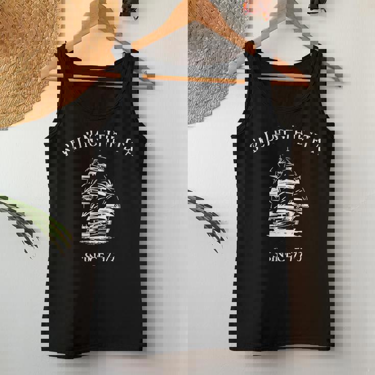 Spilling The Tea Since 1773 4Th Of July Women Tank Top Unique Gifts