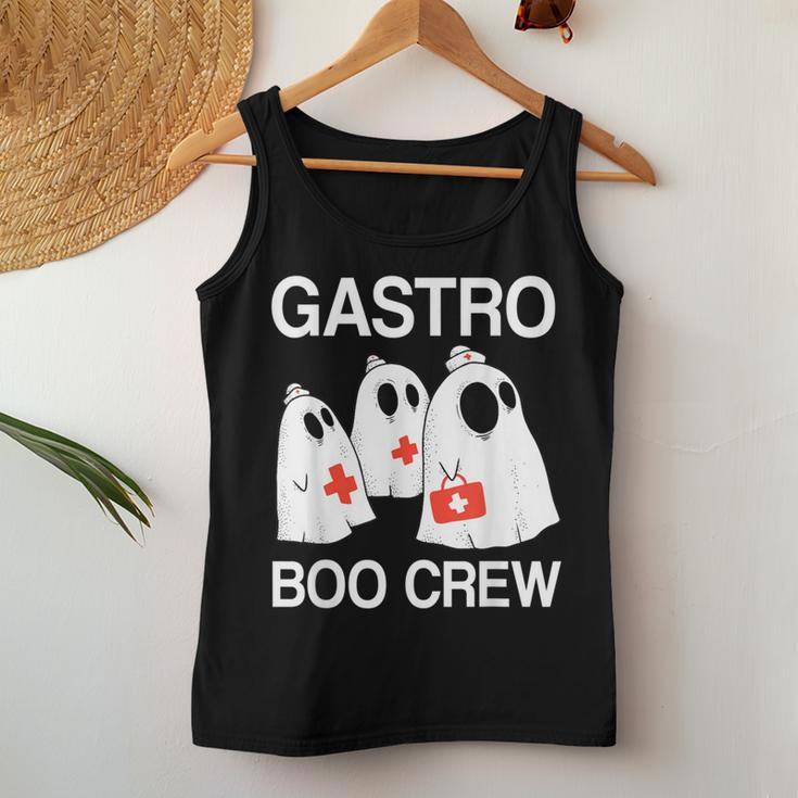 Spooky Gastro Boo Crew Halloween Costume Gi Nurse Women Tank Top Unique Gifts