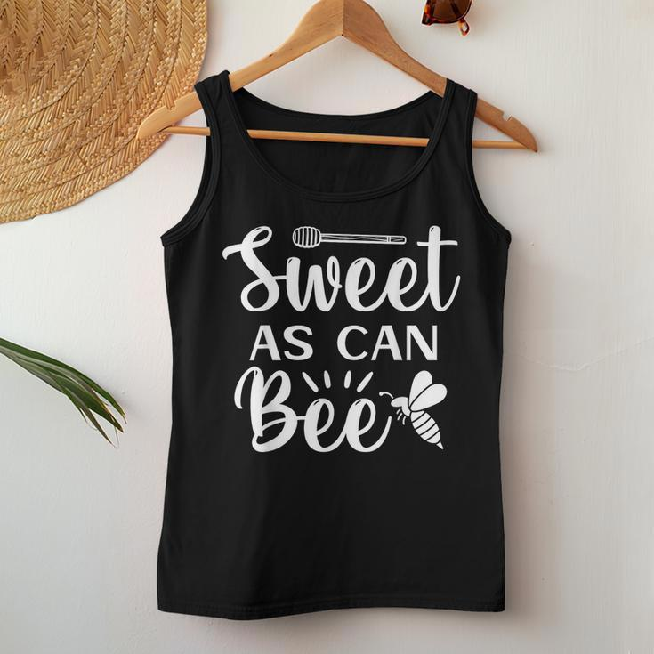 Sweet As Can Bee Women Tank Top Funny Gifts
