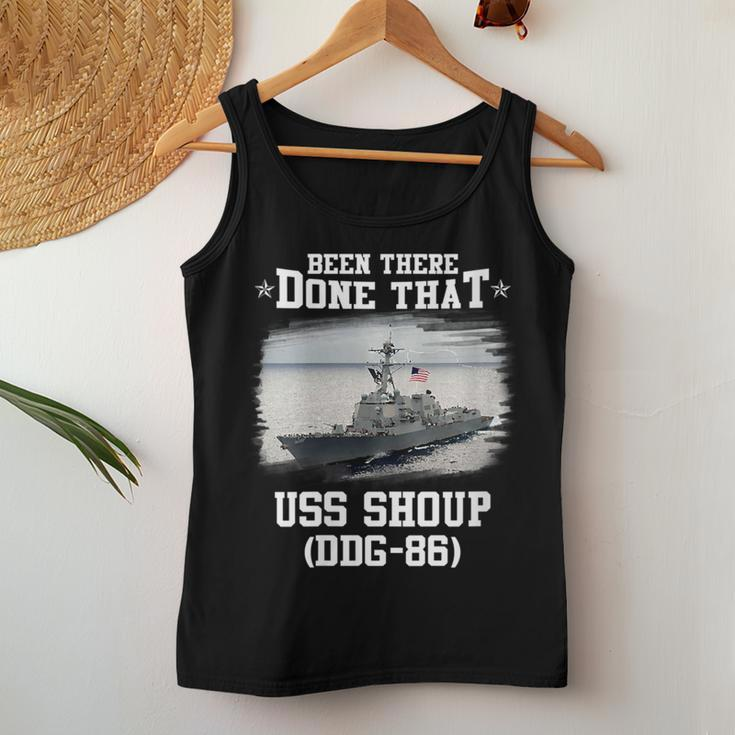 Uss Shoup Ddg-86 Destroyer Class Veterans Day Father Day Women Tank Top Basic Casual Daily Weekend Graphic Personalized Gifts