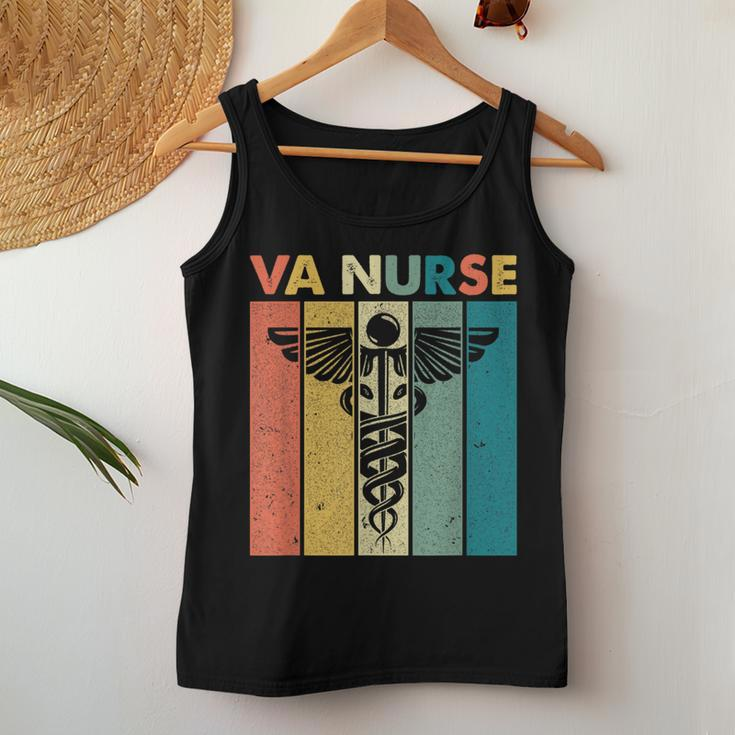 Va Nurse Retro Vintage Valentine For Nurse Va Nurse Retro Women Tank Top Unique Gifts